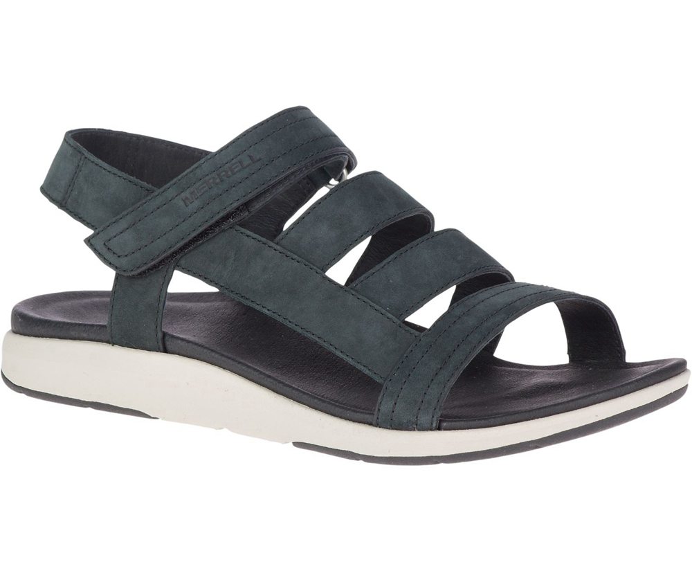 Sandálias Senhora - Merrell Kalari Lore Backstrap - Pretas - GOF713924